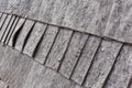 Old wooden roof tiles. texture of wooden tiles Royalty Free Stock Photo