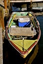 An old wooden row boat Royalty Free Stock Photo