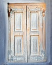 Old wooden shutter Royalty Free Stock Photo