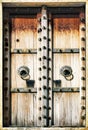 Old wooden shutters Royalty Free Stock Photo
