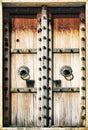Old wooden shutters Royalty Free Stock Photo