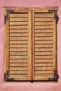 Old Wooden Shutters Royalty Free Stock Photo