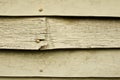 Old wooden siding