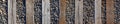 Old wooden sleeper on railway panoramic shot. Royalty Free Stock Photo