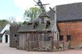 Old wooden pirets small house