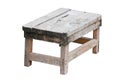 Old Wooden Stool. Royalty Free Stock Photo