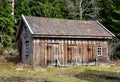 Old wooden store house Royalty Free Stock Photo