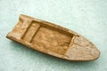 Old wooden toy boat Royalty Free Stock Photo