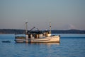 Old Wooden Trawler Coastal Boat