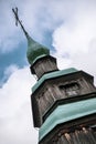 Old wooden ukrainian orthodox church Royalty Free Stock Photo