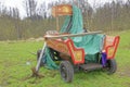 Old wooden waggon Royalty Free Stock Photo