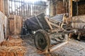 Old wooden waggon Royalty Free Stock Photo