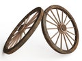 Old Wooden Wagon ( Carriage) Wheels