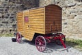 Old wooden wagon Royalty Free Stock Photo