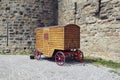 Old wooden wagon Royalty Free Stock Photo