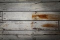 Old wooden wall of boards with weathered and peeled white paint Royalty Free Stock Photo