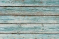 Old wooden wall painted pale blue Royalty Free Stock Photo