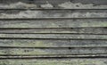 Old wooden wall with worn out paint Royalty Free Stock Photo