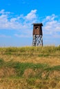 Old wooden watch tower Royalty Free Stock Photo