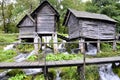 Old wooden water mills, Jajce in Bosnia and Herzegovina