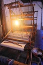 Old Wooden Weaving Machine