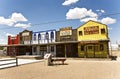 Old wooden western houses