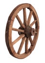 Old wooden wheel Royalty Free Stock Photo