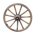 Old Wooden Wheel Royalty Free Stock Photo