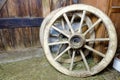 Old wooden wheels Royalty Free Stock Photo