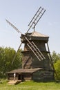 Old wooden windmill in Suzdal, Russia Royalty Free Stock Photo