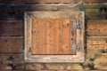 Old wooden window Royalty Free Stock Photo