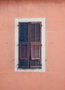 Europe Old Window Shutters Royalty Free Stock Photo