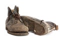 Old Work Boots Royalty Free Stock Photo