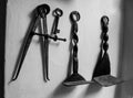 Old work tools Royalty Free Stock Photo