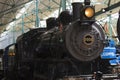 Old working steam locomovite i strassburg, pa Royalty Free Stock Photo