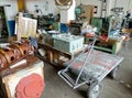 Old workshop and tools