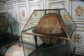 Old world globe in Vatican museum, Rome, Italy Royalty Free Stock Photo