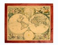 Old world map Royalty Free Stock Photo