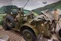 Old World War II Dodge WC-56 command vehicle Royalty Free Stock Photo
