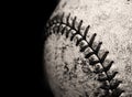 Old Worn Baseball Royalty Free Stock Photo