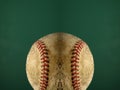 Old Worn Baseball Leather Texture for Sport