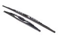 Old worn car wiper blade. Car accessories