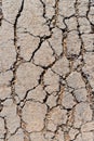 Old worn and cracked asphalt with cracks Royalty Free Stock Photo