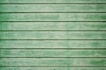 Old worn green planks Royalty Free Stock Photo