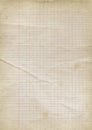 Old worn lined paper texture background Royalty Free Stock Photo