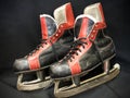 Old Pair of Ice Skates Royalty Free Stock Photo