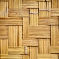 Old woven bamboo texture background Royalty Free Stock Photo