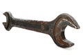 Old wrench Royalty Free Stock Photo