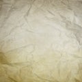 Old wrinkled paper texture Royalty Free Stock Photo