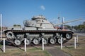 Old WWII M60 Patton tank from the Detroit Arsenal Tank Plant, Chrysler